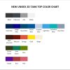 tank top color chart - Game Grumps UK Store