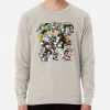 ssrcolightweight sweatshirtmensoatmeal heatherfrontsquare productx1000 bgf8f8f8 11 - Game Grumps UK Store