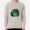 ssrcolightweight sweatshirtmensoatmeal heatherfrontsquare productx1000 bgf8f8f8 15 - Game Grumps UK Store