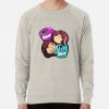 ssrcolightweight sweatshirtmensoatmeal heatherfrontsquare productx1000 bgf8f8f8 22 - Game Grumps UK Store