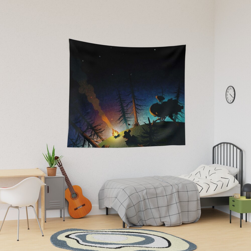 An Illustration Of Outer Wilds Tapestry